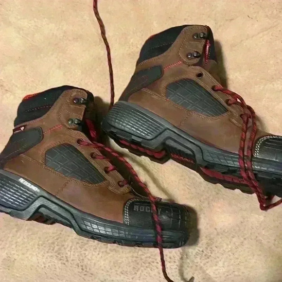 Rocky Treadflex Men’s Composite Toe Boots size 9M - Picture 2 of 7